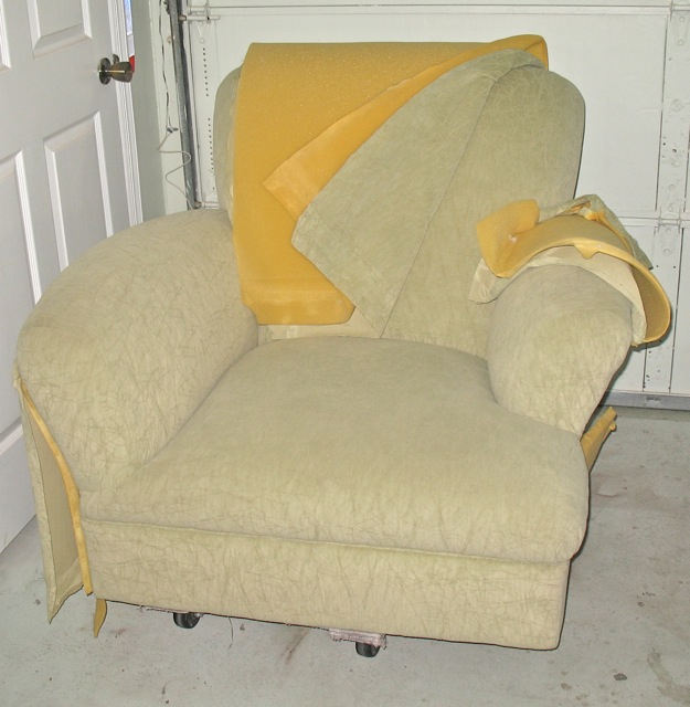 reupholstering chaise/chair